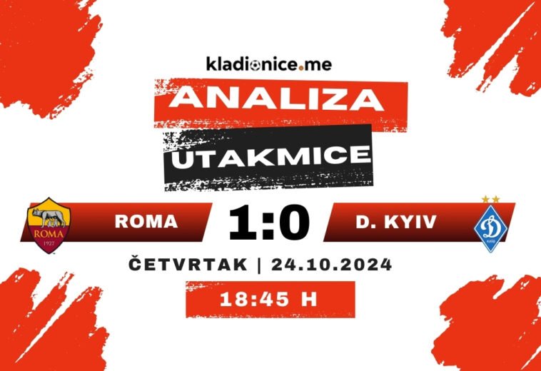 Roma 1 – 0 Dynamo Kyiv: Analiza utakmice (24.10.2024)