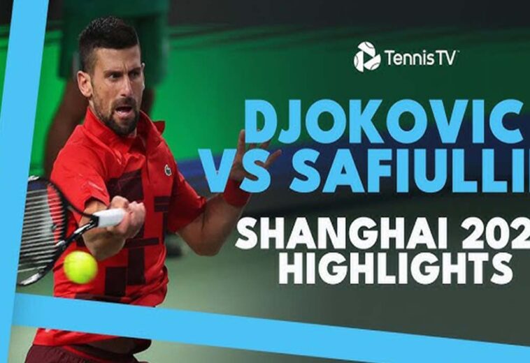 Roman Safiullin  0-2 Novak Djokovic  | Highlights