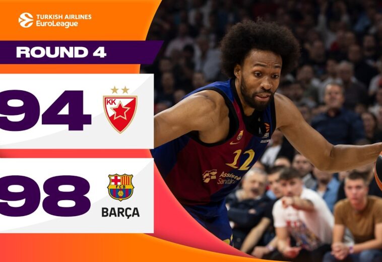 Crvena Zvezda 94- 98 Barcelona | Highlights