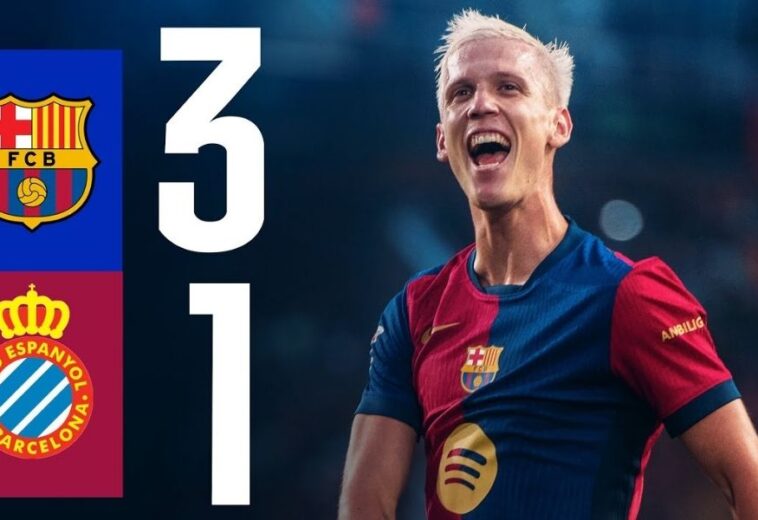 Barcelona 3-1 Espanyol | Highlights