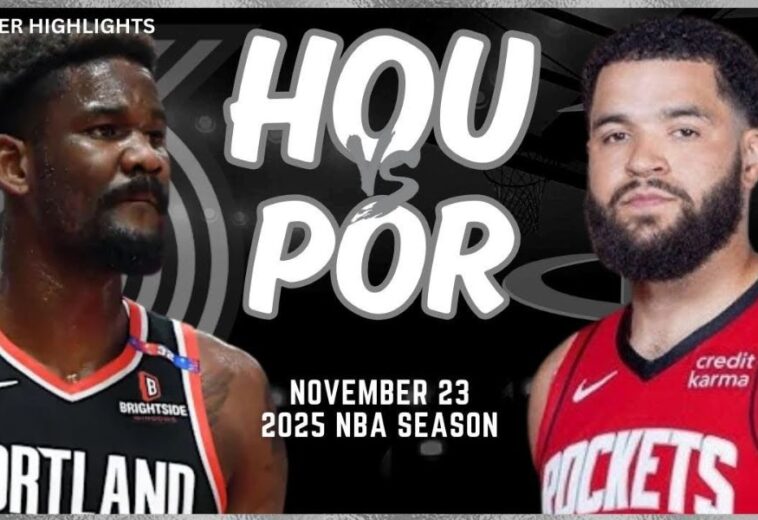 Houston Rockets 98:104 Portland Trail Blazers | Highlights
