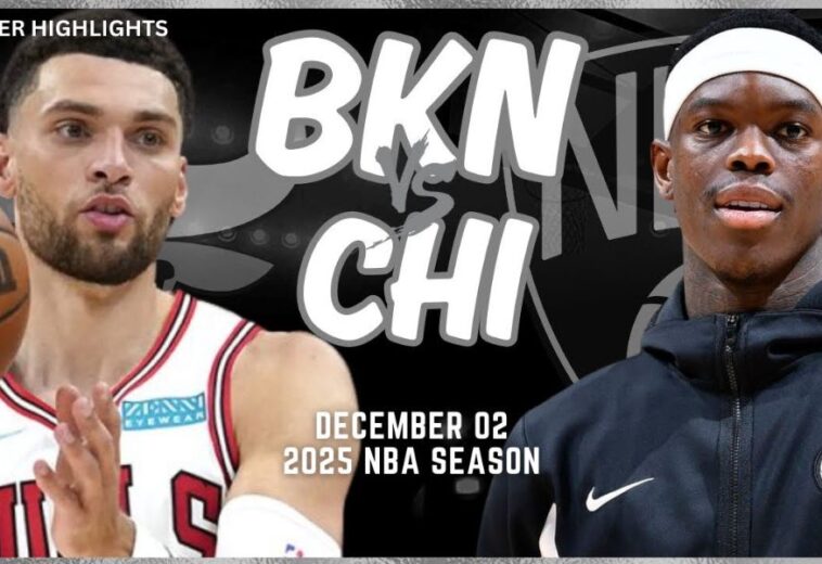 Chicago Bulls 128:102 Brooklyn Nets | Highlights