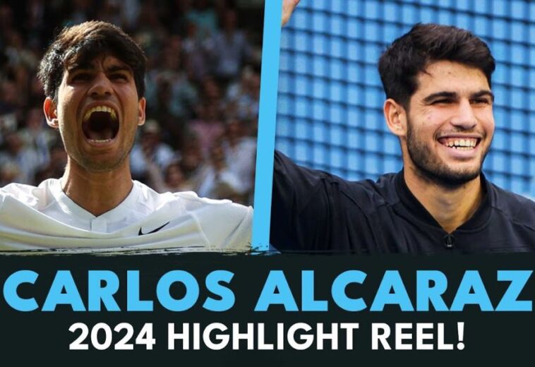 Carlos Alcaraz: Rekapitulacija 2024 godine Highlight Reel!