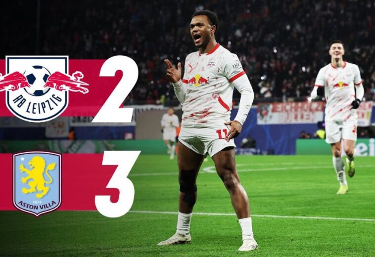 RB Leipzig 2-3 Aston Villa | Highlights