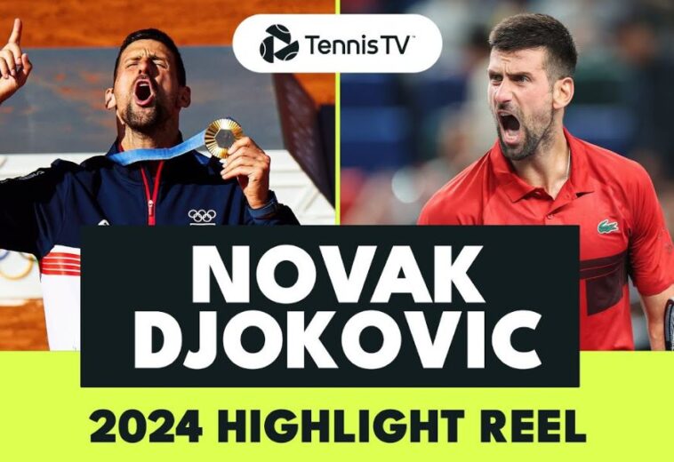 Novak Đoković: Rekapitulacija 2024 godine Highlight Reel!