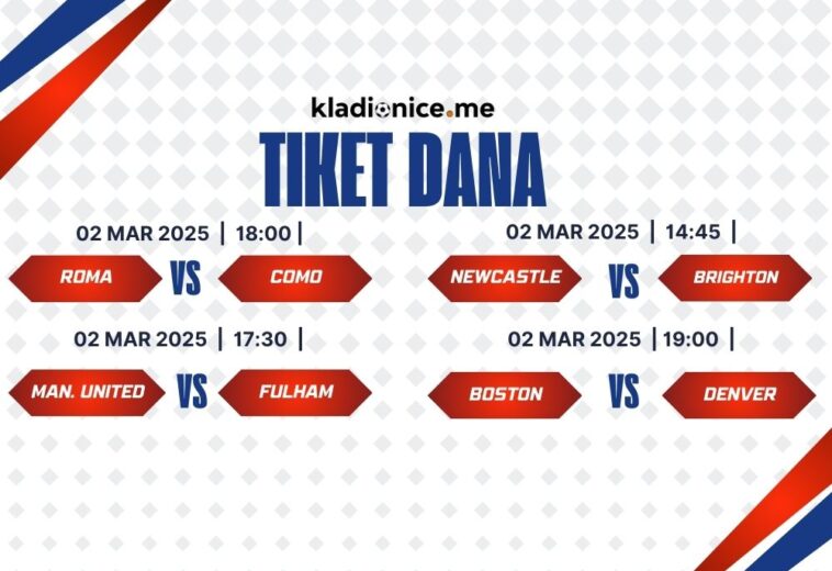 Tiket Dana 02.03.2025